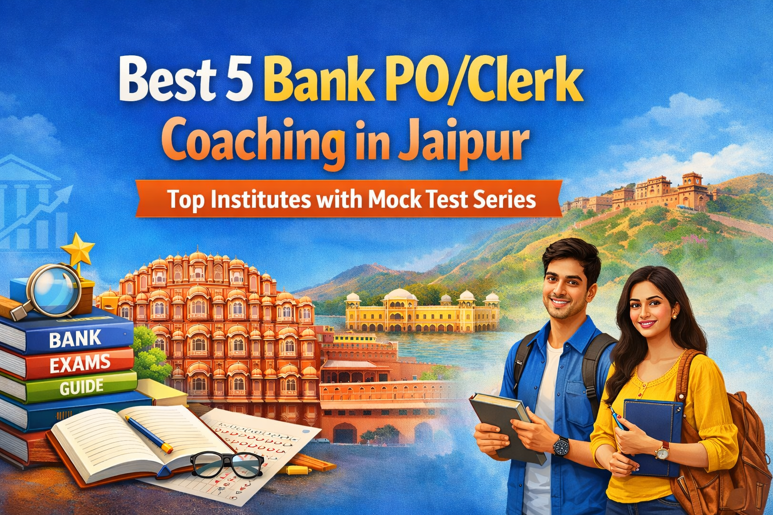 Best 5 Bank PO/Clerk Coaching in Jaipur: Top Institutes with Mock Test Series